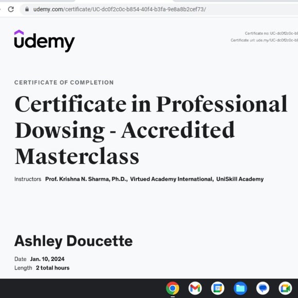 Pendulum Reading within an hour - Picture 1 of 1